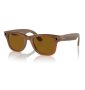 Ray-ban - Wayfarer Smart Glasses Standard Shiny Caramel/polarized Brown