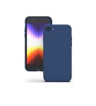 Liquid Silicone Back Case Compatible With Iphone 7 8 -blue