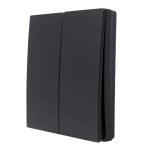 Two Lever Kinetic Frameless Switch Black