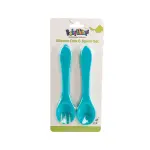 Spoon And Fork Silicone Teal
