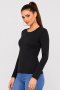 Ladies Long Sleeve Modal Blend Crew Neck Winter T-Shirt