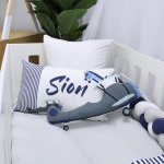 Shaped Pillow Airplane Stripe