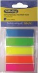 Sello-flag Repositionable Pp Flags - 5 X 25 Sheets 12 X 44M Assorted Colours