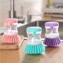 1PC Kitchen Pot Cleaning Brush Home Dishwashing Brush Portable Scrubbing Brush