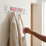 Chrome Plated 8-HOOK Wall Mounted Rail
