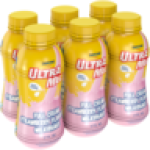 Danone Ultramel Strawberry Flavoured Full Cream Milkshake 6 X 275ML