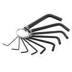Tolsen Hex Allen Key Set On Ring 1X10PC