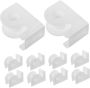 10PCS Eyelash Tape Dispensers Portable Lash Tape Cutter Tools Compact Pe