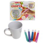 Design Your Own Mug - Paint & Mug - Assorted Colours