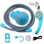 Camping Portable Shower Outdoor Bath Kit With Collapsible Bucket – XF000033