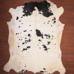 As Grade Nguni Hide 104 Black white XXL - Extra Extra Large Brown white Panelled