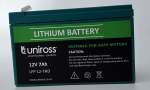 Uniross 12.8V 7AH Lifepo4 Battery