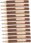 12PCS Handmade Tree Bark Ballpoint Pens 13CM Lightweight Wooden Smooth