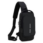 Anti-theft Sling Bag With USB Charging Port - Waterproof Sports Shoulder Bag For Men - Multi-functional Crossbody Chest Bag For