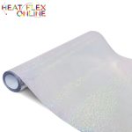 Soft Mirror Silver Dots 1MX500MM