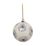 Xmas Ball 8CM Delft Blue
