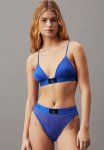 Calvin Klein Unlined Triangle - Dazzling Blue