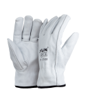 Full Grain White Cowhide Gloves