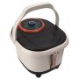 Electric Heating Foot Spa Bath Massager With 8 Rollers 220V