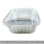 Foil 413PD Single Small + Clear Lid