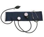 Blood Pressure Meter Aneroid With Stethoscope Combined