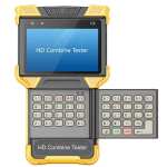 DT-T71 Ipc And Analogue Tester Onvif Highly Compatible Single Port RJ45 Ethernet 100MBPS Swing Keyboard Input Changeable Li-poly