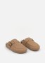 Buckle Detail Mule Slippers