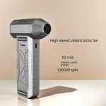 130 000 Turns High Speed Violent Turbo Fan Camping Fan Handheld Fan Turbo Fan Violent Fan High Speed Turbo Fan