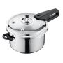 11L Stainless Steel Pressure Cooker Silver Induction Compatible