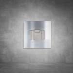 Luggage Sign - Brushed Stainless Steel