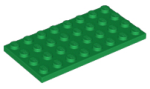 Parts Plate 4 X 8 3035 - Green
