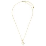 Georgini Luxury Letters W Initial Pendant - Gold