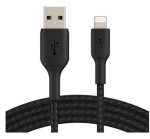 Belkin Boostcharge 1M Braided Lightning To USB A Cable - Black