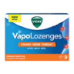 Vapo Orange Flavoured Lozenges 8 Pack