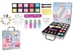 Glorious Kids Cosmetic Case Pretend Play Makeup Set In Carry Case