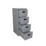 Linx - Steel 4 Drawer Filing Cabinet