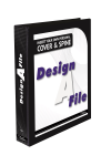 Design A File A4 40MM Lever Arch File Black BOX-10