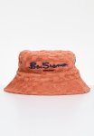 Ben Sherman Towelling Bucket Hat - Mango