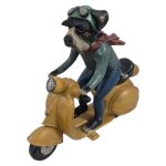 Habitat Schnauzer On Scooter Statue Height: 25CM