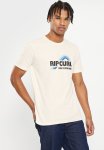 Rip Curl Surf Revival Waving Tee - Bone