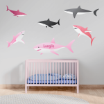 Sharks Scene - Pink