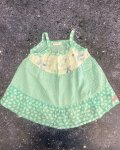 Naartjie Green Patterned Dress 18 24M