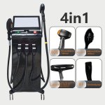4-IN-1 Multifunctional Laser Machine Diode Hair Removal Ipl Rf & Nd:yag System