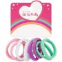 Clicks Pastel Hair Rings 8 Pack