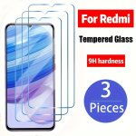 3PCS Sport Tempered Glass Screen Protector For Xiaomi Redmi Note 9 9S 10S 11 12 13 Pro 9C 10C 12C 13 13C 13T Pro