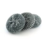 Scourer Pot Silver 3PC