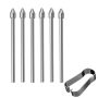 6 Pcs Metal Nibs/tips Replacement For Samsung Galaxy Tab S10+/S10 ULTRA/S9/S9FE+/S9 ULTRA/S8/S8+/S8 ULTRA/S7/S7 FE/S6/S6 Lite S Pen Nibs With Removal