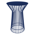 Tall Monica Side Table - Saphire Blue