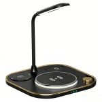 5-IN-1 Multifunctional Wireless Charging Desk Lamp Fast Charging For Phones