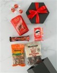 Snacks Galore In Hexagon Hat Box